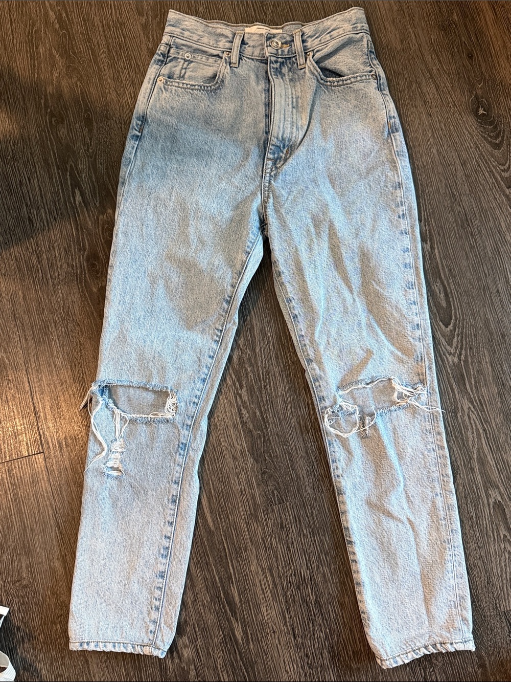 SLVRLAKE Distressed Skinny Jeans Size 24